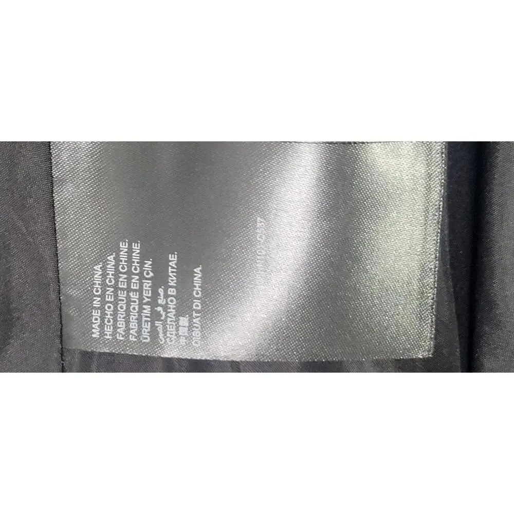bebe Black‎ Peplum Zippered Jacket Size 6 (small)
